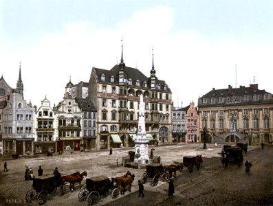 Town Town Square Medieval Architecture Plaza photo