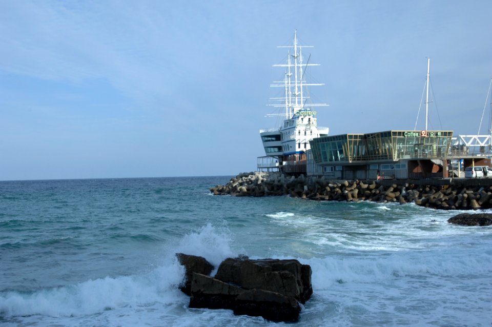 Sea Coast Coastal And Oceanic Landforms Ship