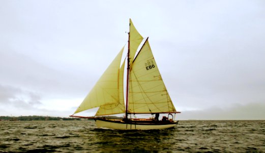 Sail Sailboat Water Transportation Yawl