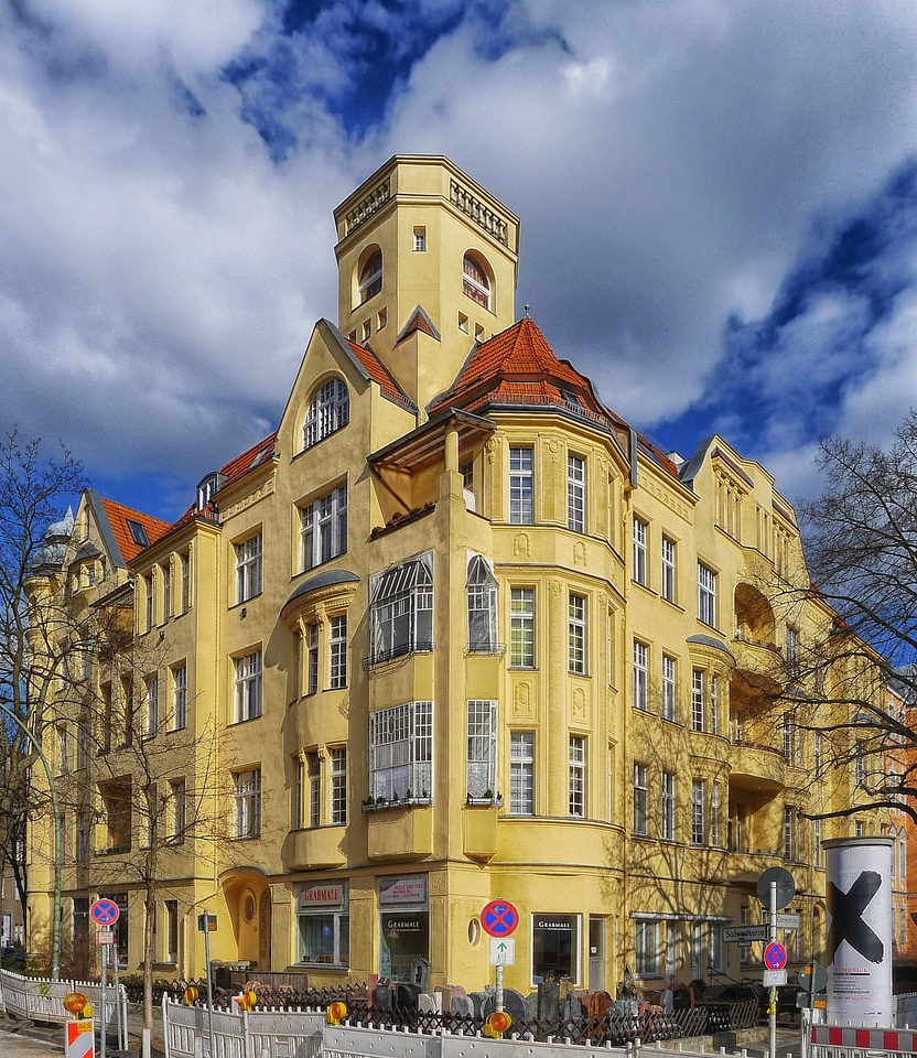 Architecture skyline hdr