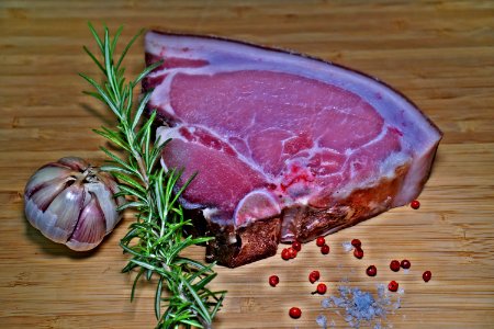 Meat Venison Lamb And Mutton Bayonne Ham photo