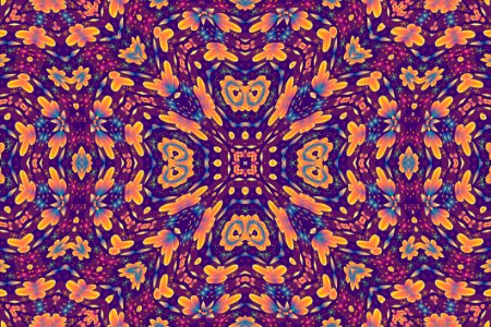 Pattern Symmetry Psychedelic Art Art