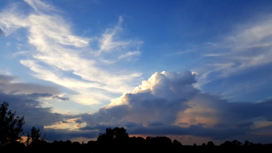 Sky Cloud Daytime Cumulus photo