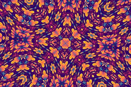 Pattern Symmetry Organism Psychedelic Art photo