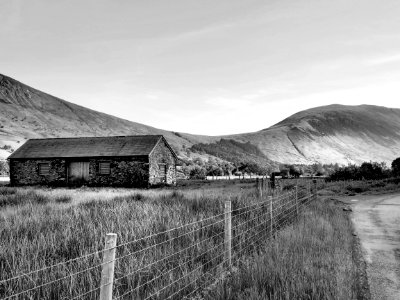 Sky Black And White Highland Monochrome Photography
