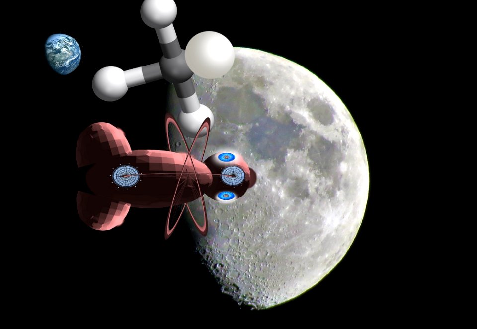 Moon Sky Atmosphere Satellite