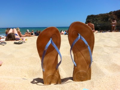 Footwear Sand Shoe Vacation photo
