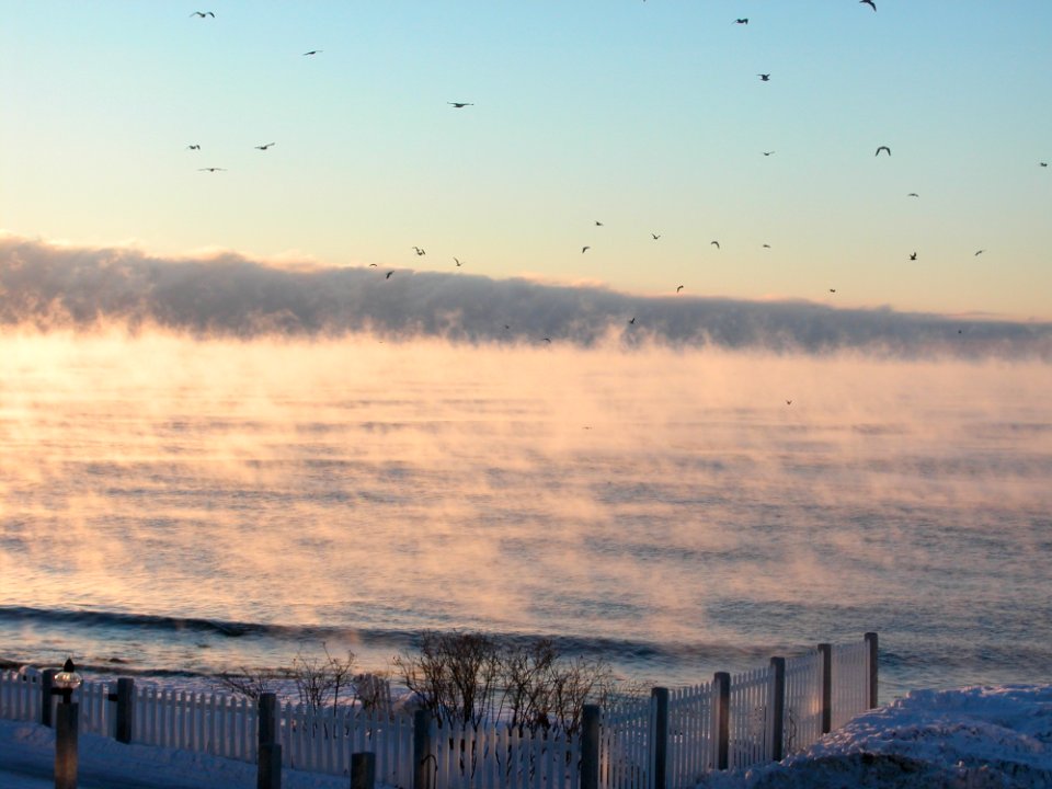 Sky Water Morning Sunrise