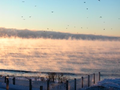 Sky Water Morning Sunrise