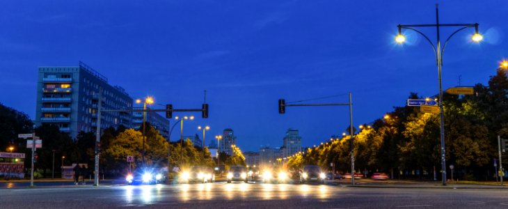 Metropolitan Area Street Light Sky City photo