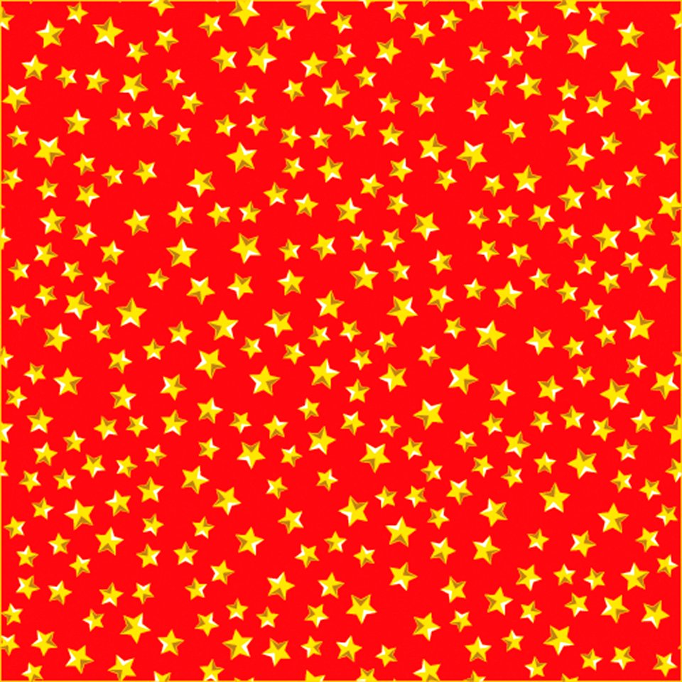 Yellow Red Pattern Design