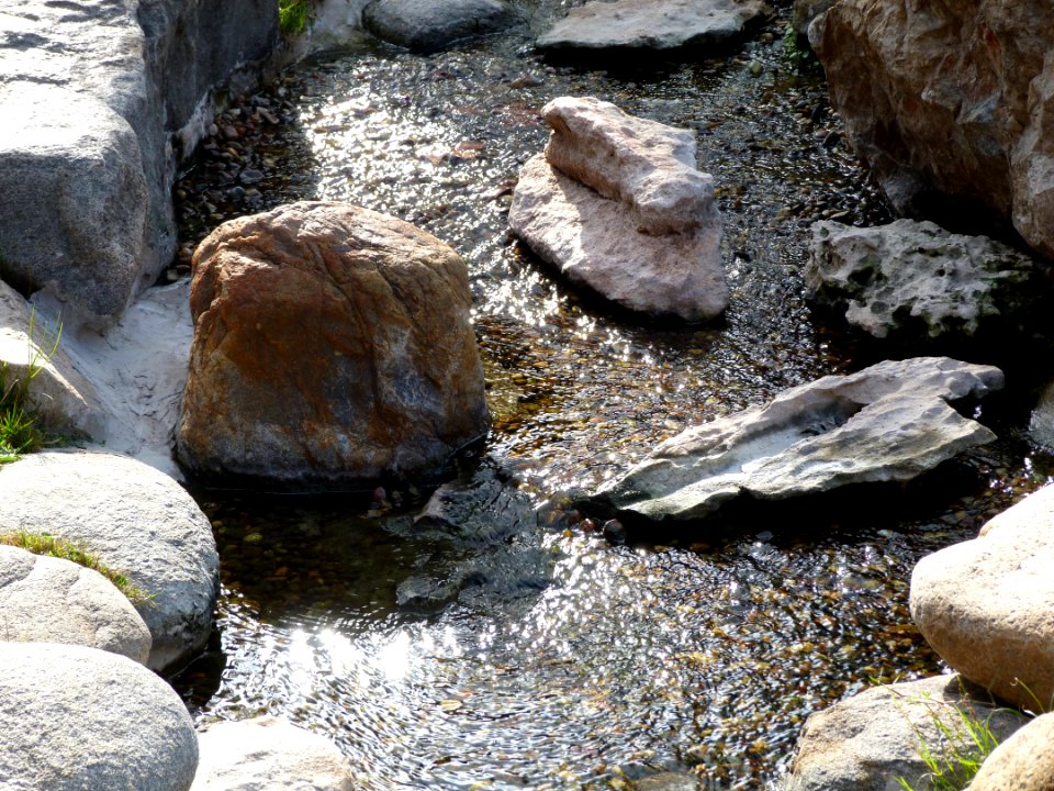 Rock Water Boulder Watercourse