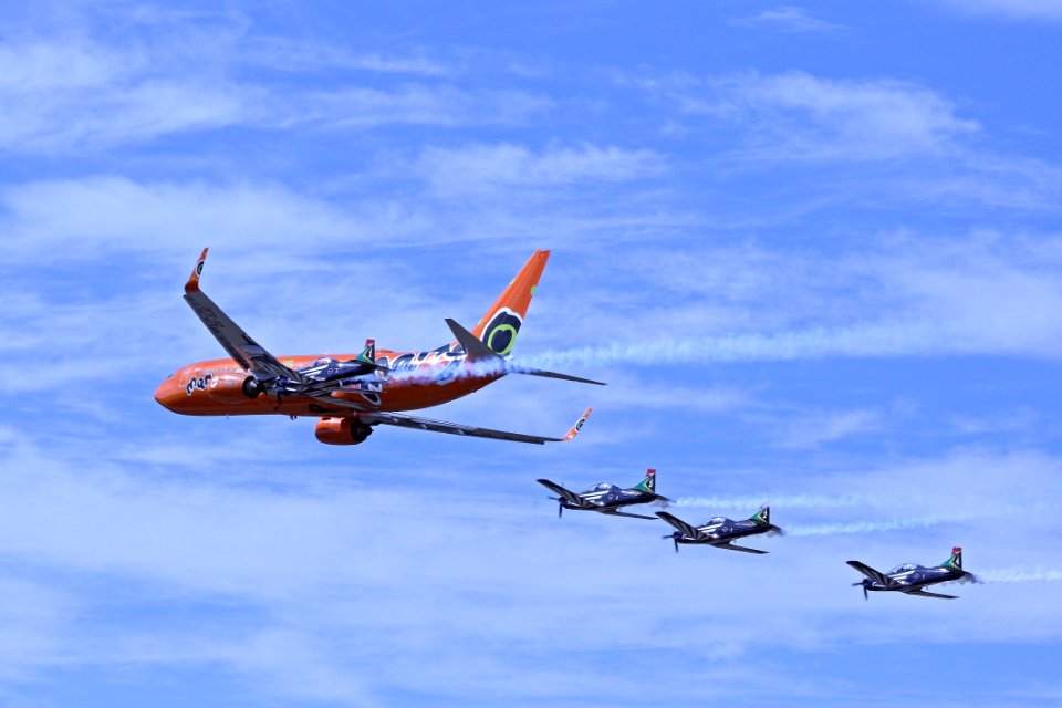 Sky Airplane Aircraft Flight