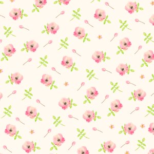 Pink Pattern Petal Design
