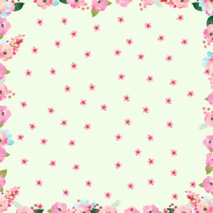 Pink Pattern Petal Textile
