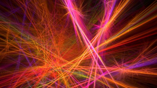Fractal Art Light Computer Wallpaper Space