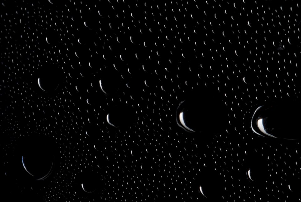 Black Black And White Drop Atmosphere