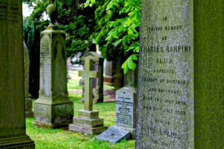 Grave Green Cemetery Headstone