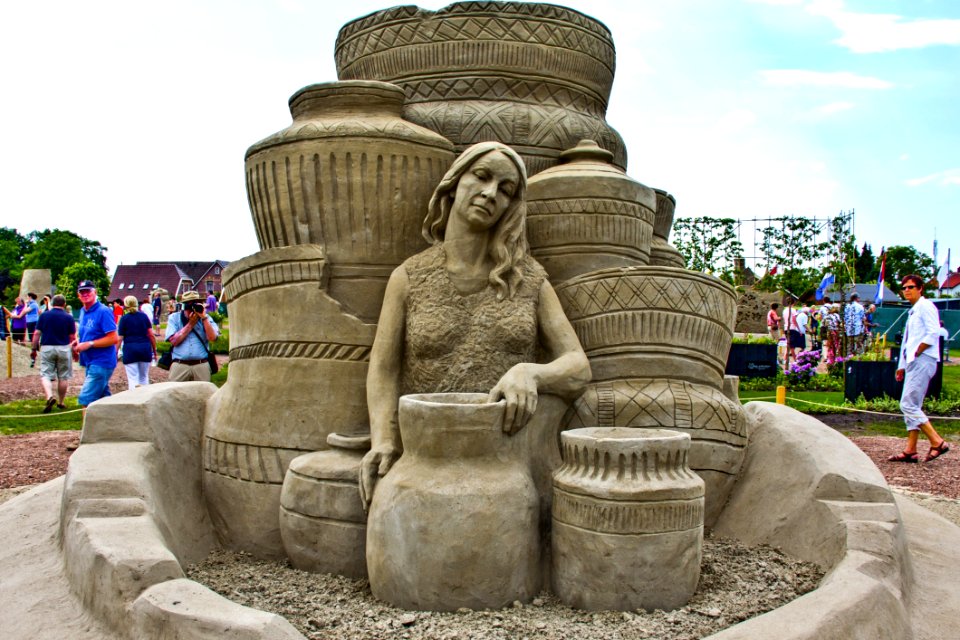 Sculpture Landmark Sand Statue