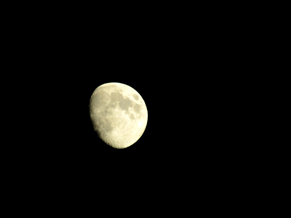 Moon Night Sky Atmosphere