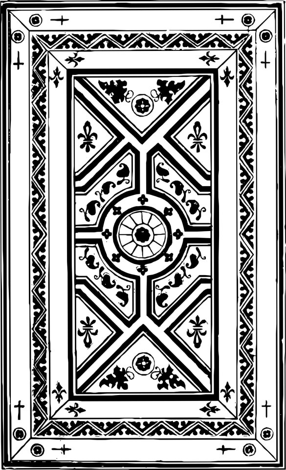 Black Black And White Pattern Design