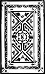 Black Black And White Pattern Design