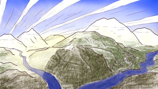 Water Resources Sky Map Ecoregion