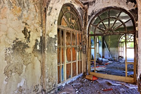 Ruins Wall Window Building