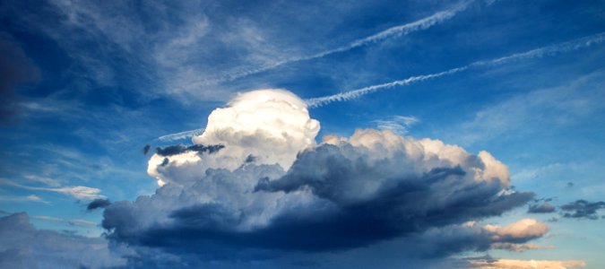 Sky Cloud Daytime Cumulus photo