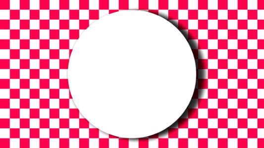 Pink Text Circle Pattern