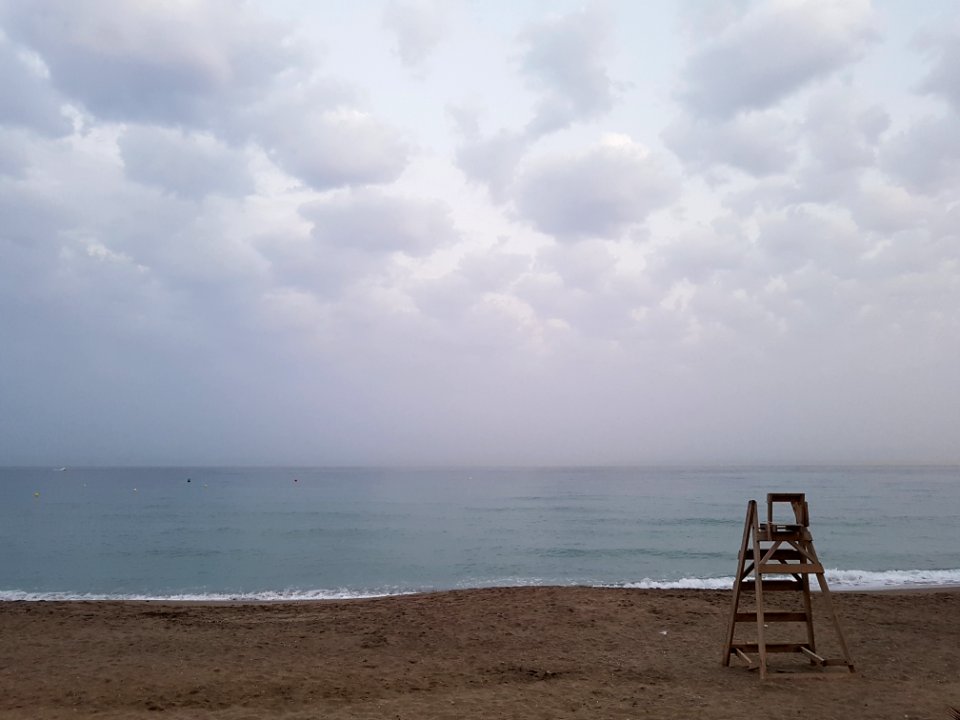 Sea Horizon Sky Cloud