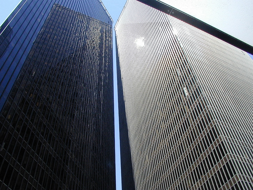 High architecture building