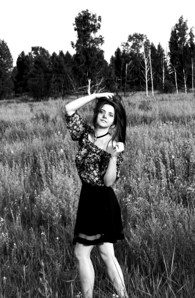Photograph Black Nature Black And White