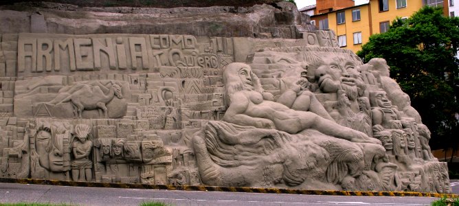 Stone Carving Sculpture Landmark Relief photo