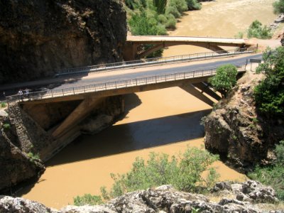 Bridge Concrete Bridge Beam Bridge River