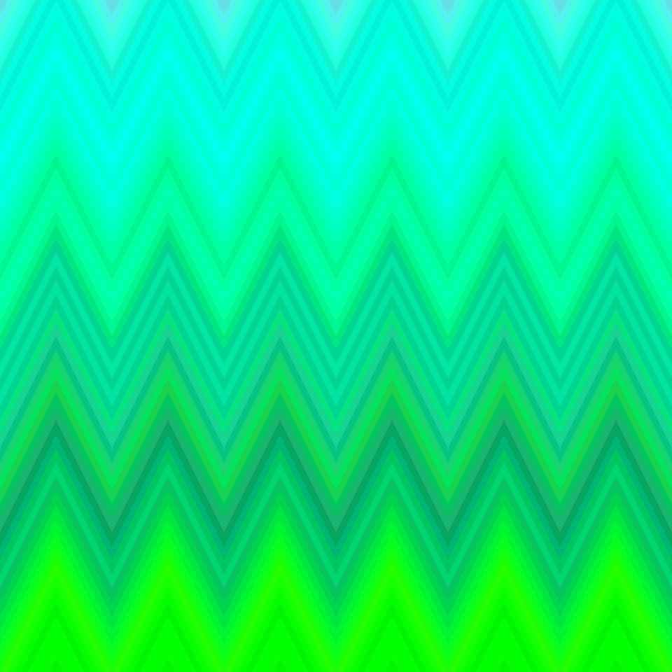 Green Pattern Aqua Line