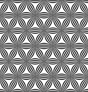 Pattern Black And White Design Line