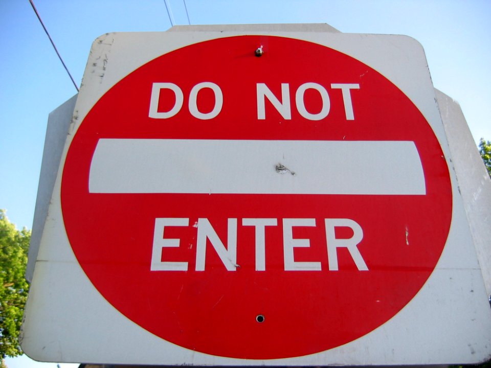 Red Signage Stop Sign Sign