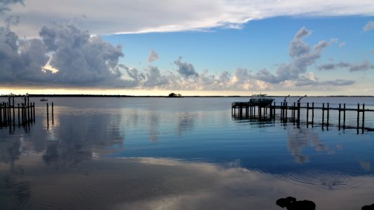 Water Reflection Sky Sea photo