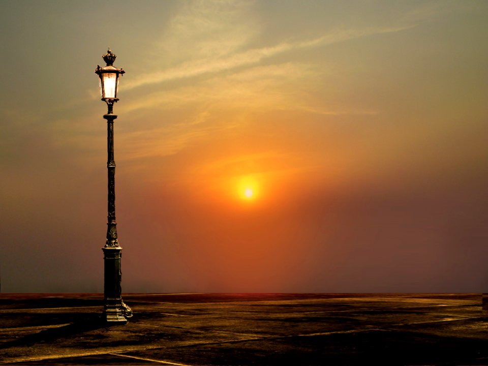 Sea Sky Horizon Sunrise