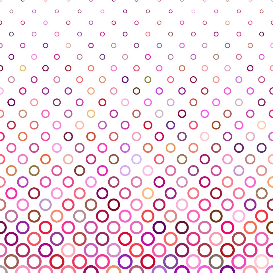Pink Text Pattern Line