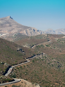 Curvy island greece
