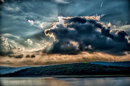 Sky Cloud Nature Water