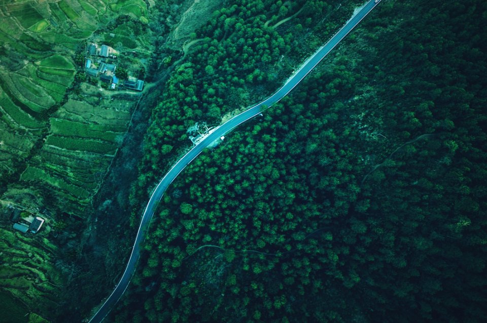 Water Aerial Photography Green Reef
