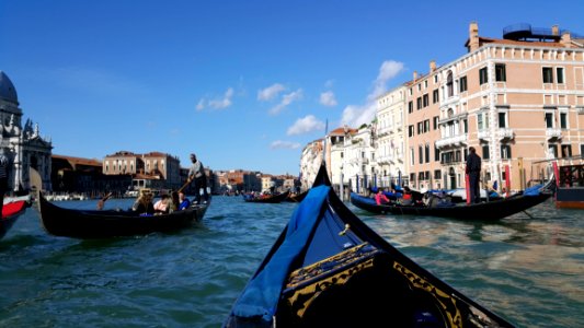 Waterway Gondola Water Transportation Boat photo