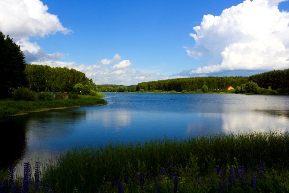 Reflection Sky Nature Waterway