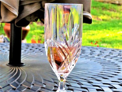 Wine Glass Stemware Champagne Stemware Glass photo