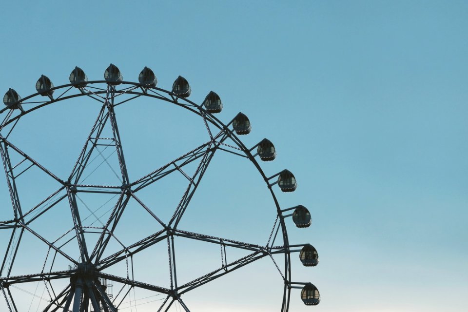 Ferris Wheel Sky Tourist Attraction Structure