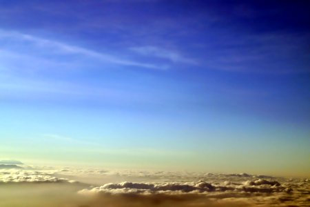 Sky Horizon Atmosphere Cloud photo