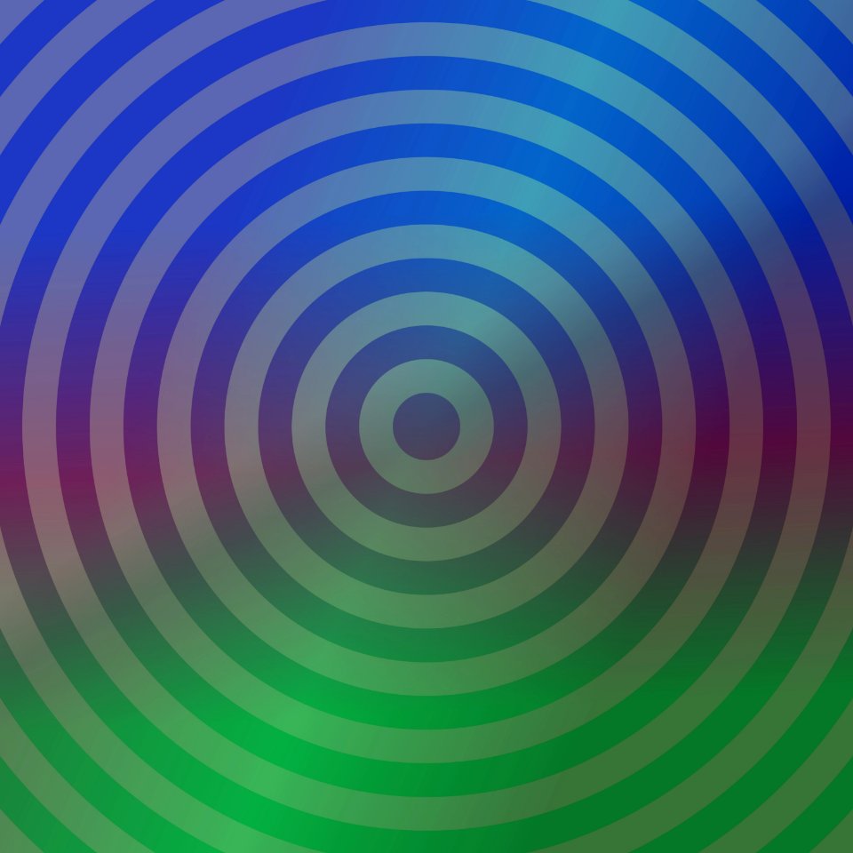 Purple Circle Pattern Line